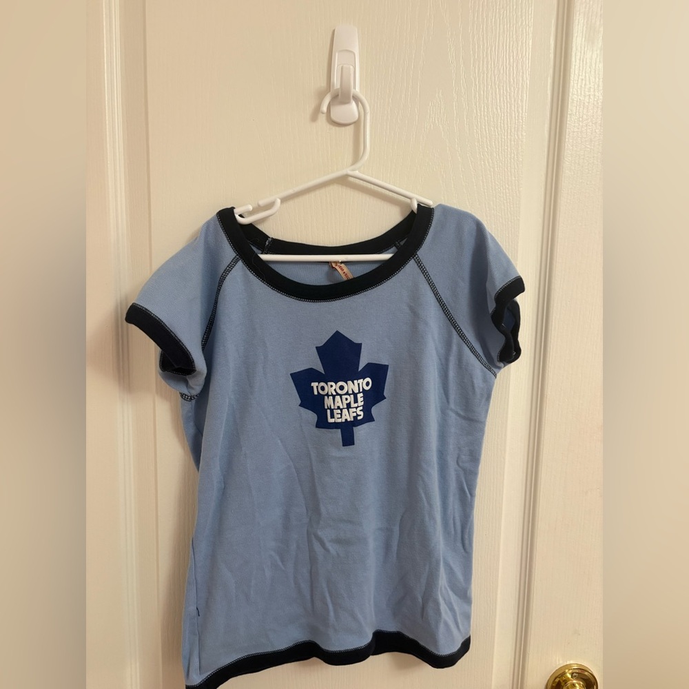 Streetwear Society Blue Toronto Maple Leafs Tee